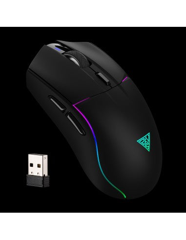 GAMDIAS MOUSE GAMING HADES M3 LUCI RGB WIRED+2.4G+BT 10,000 DPI [HADES M3]