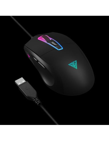 GAMDIAS MOUSE GAMING ZEUSM5 LUCI RGB 12800 DPI [ZEUS M5]