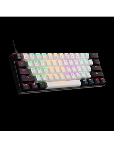 GAMDIAS TASTIERA AURA GK2 IT BW MECCANICA DUAL-COLOR KEYCAP [AURA GK2 IT BW]