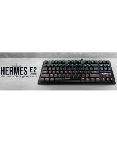 TECLADO MECÁNICO GAMDIAS HERMES E2 US RETROILL. 7 COLORES - PS4 [HERMES E2 US]