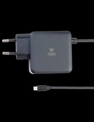 ITEK ALIMENTATORE UNIV. NOTEBOOK 65W USB-C GaN SUPER SLIM [ITNBAWC65]