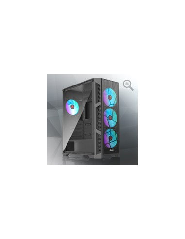 RAIJINTEK CASE M.TOWER ARCADIA III MS4 4xARGB FAN TG 365mm VGA [0R20B00247]