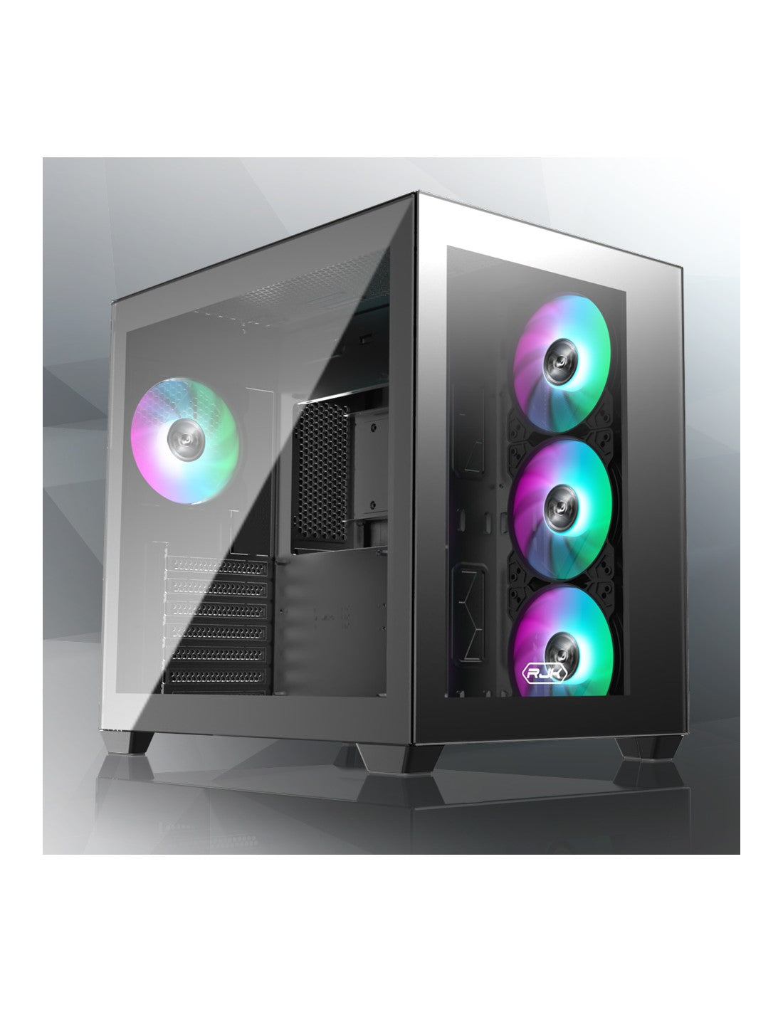 RAIJINTEK CASE M.TOWER PAEAN C7 BLACK TG4 4xARGB FAN 4xTG 410mmVGA [0R20B00234]