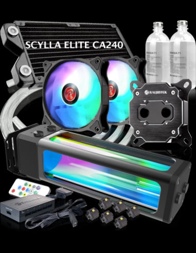 RAIJINTEK DIY KIT SCYLLA ELITE CA240 5V ARGB POMPA+W.BLOCK+RAD.+REFR+FAN+.. [0R10B00217]