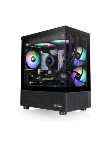 THERMALTAKE CASE MICRO VIEW 170 TF ARGB BLACK TG 3xARGB FAN [CA-1Z4-00M1WN-00]