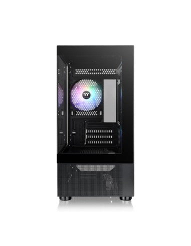 THERMALTAKE CASE MICRO VIEW 170 TF ARGB BLACK TG 3xARGB FAN [CA-1Z4-00M1WN-00]